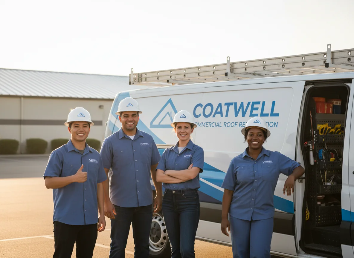 Commercial roof coating company in Beulah, MS